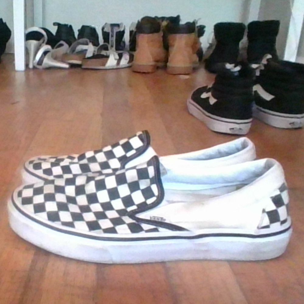 Checkered vans